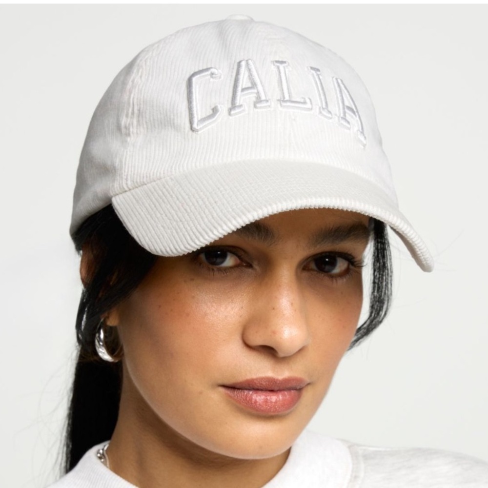 CALIA By Carrie Underwood Women's Anniversary
Corduroy Cap WHITE /Gold NWT